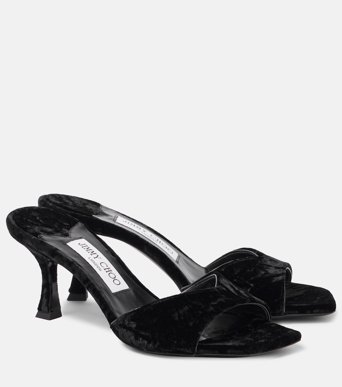 Mules Skye 70 in velluto | Jimmy Choo