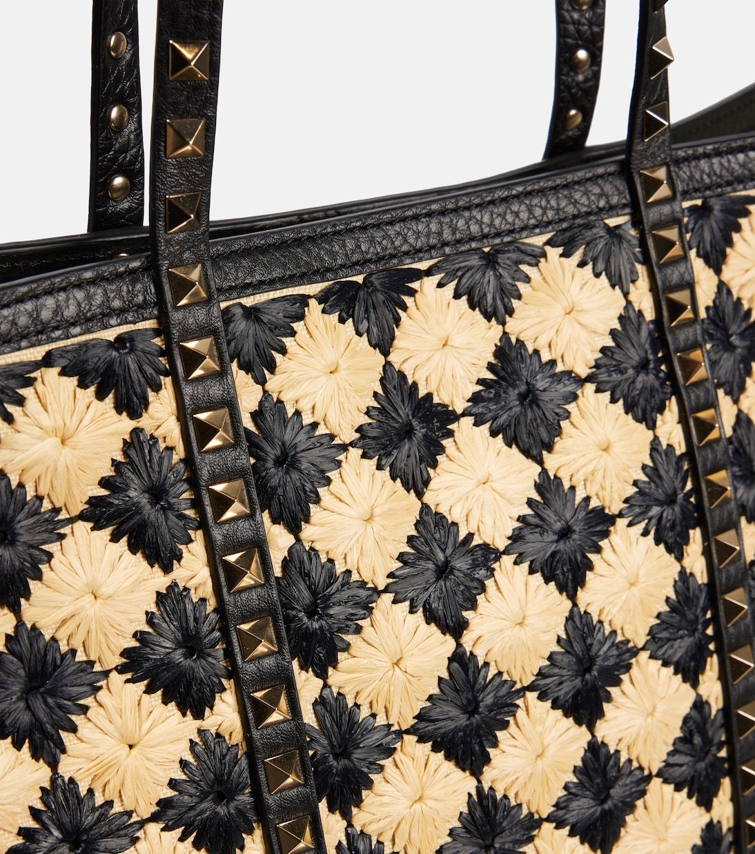 Rockstud Large checked tote bag | Valentino Garavani
