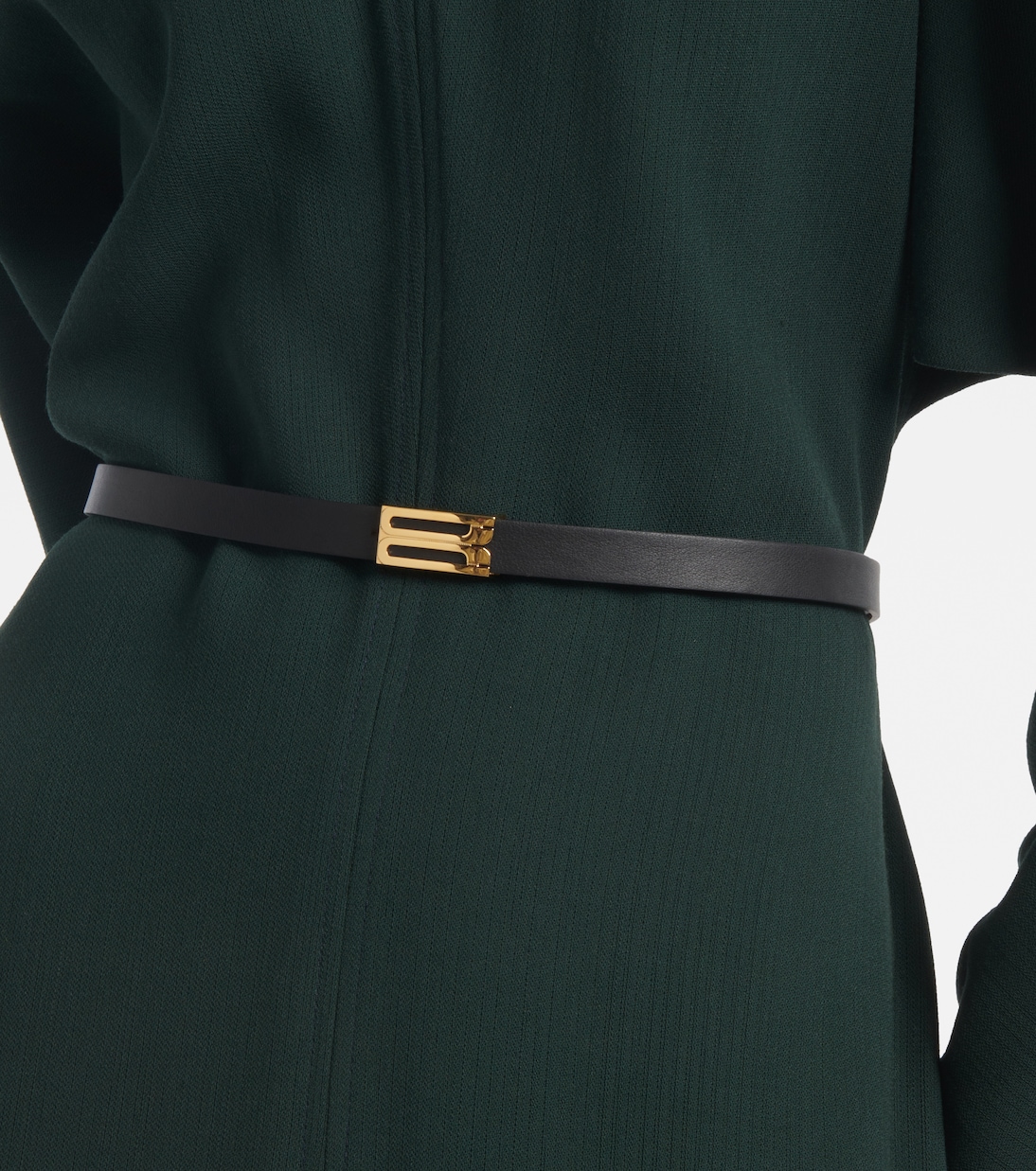 Cintura in pelle VICTORIA BECKHAM con micro cornice, stile giovane e trendy