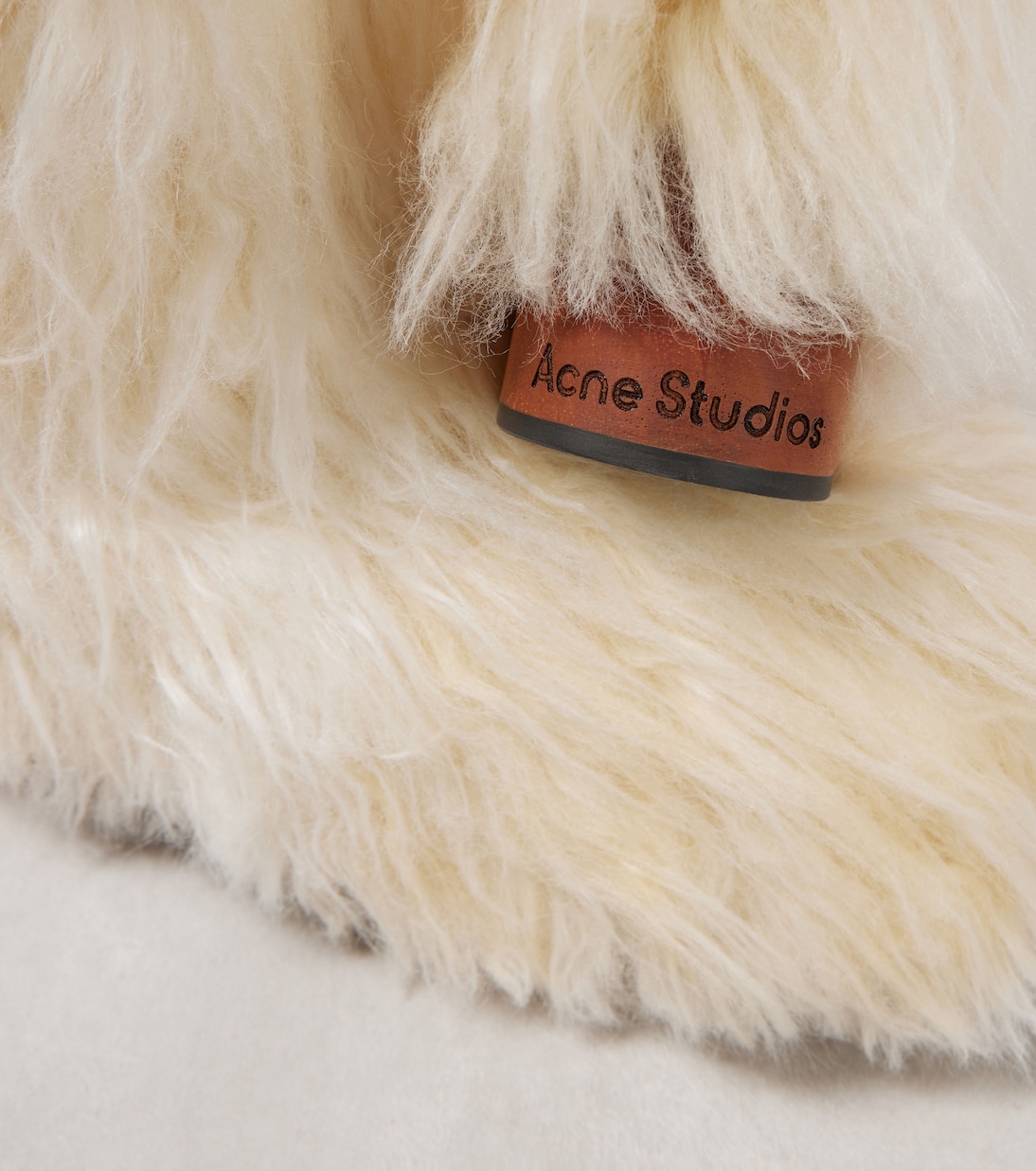 Faux fur knee-high boots | Acne Studios