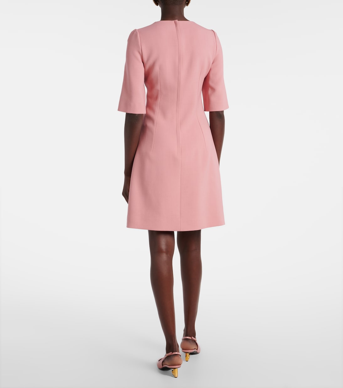 Virgin wool minidress | Dolce&Gabbana