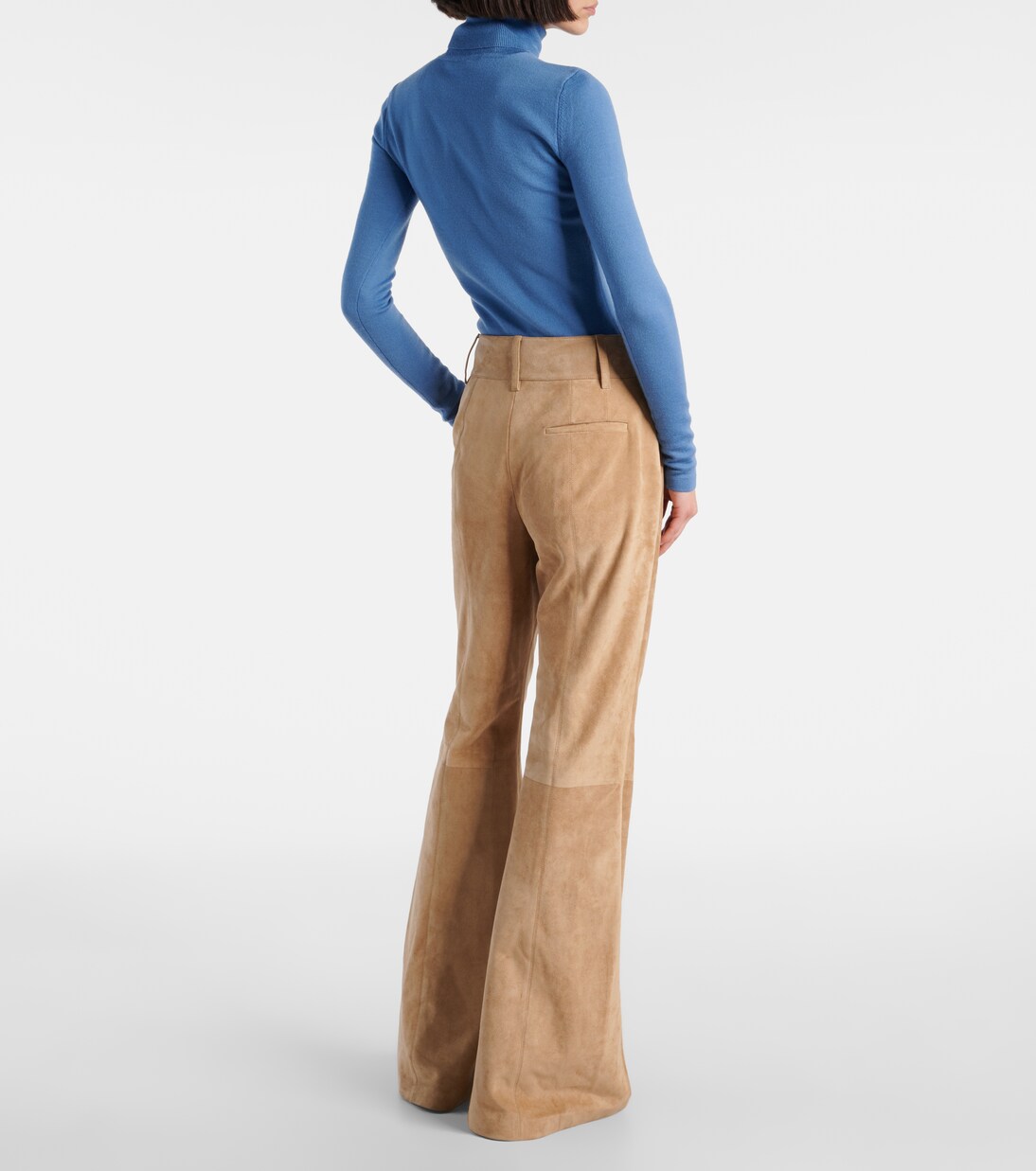 Pantaloni Rhein in suede | Gabriela Hearst