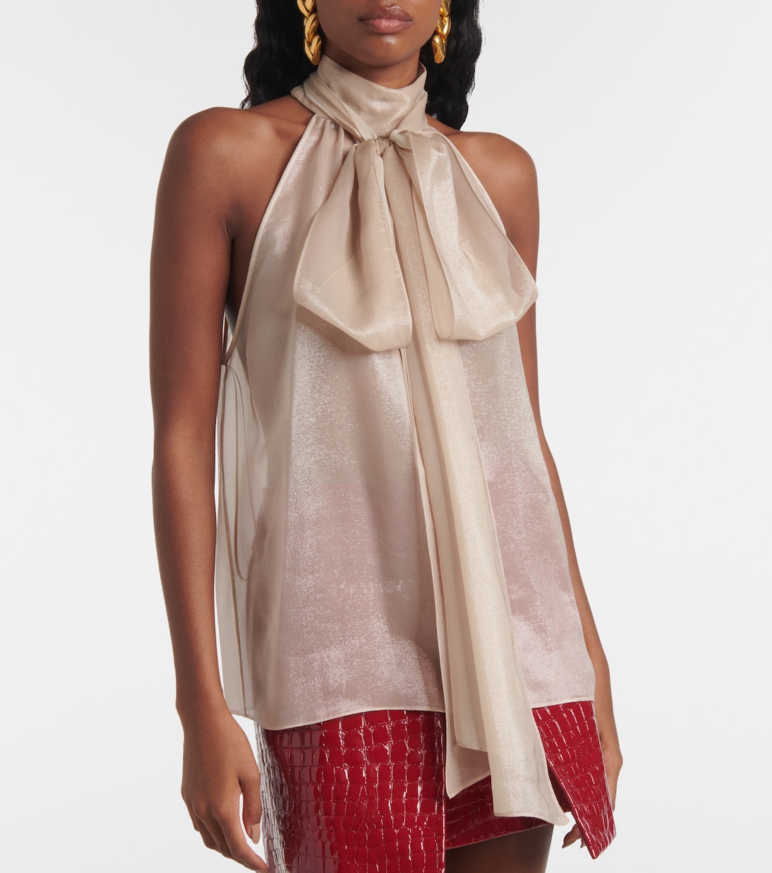 Blusa in misto seta | Tom Ford
