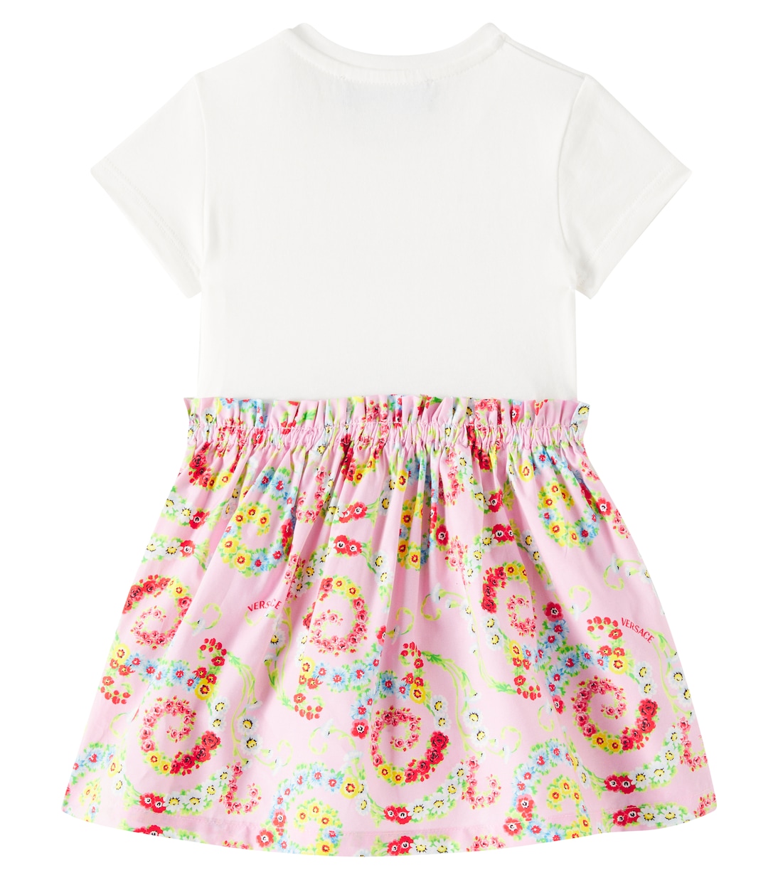 Bebé - vestido de algodón floral | Versace Kids