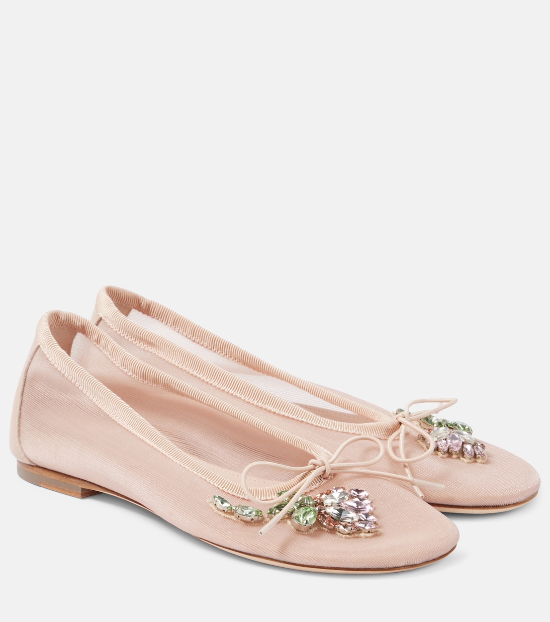 Scarpe ballerine SIMONE ROCHA con dettagli a fiocco e decorazioni eleganti