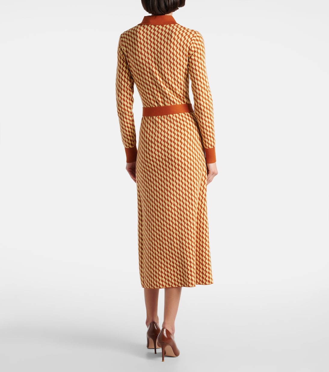 Abito midi in misto cotone | Rixo