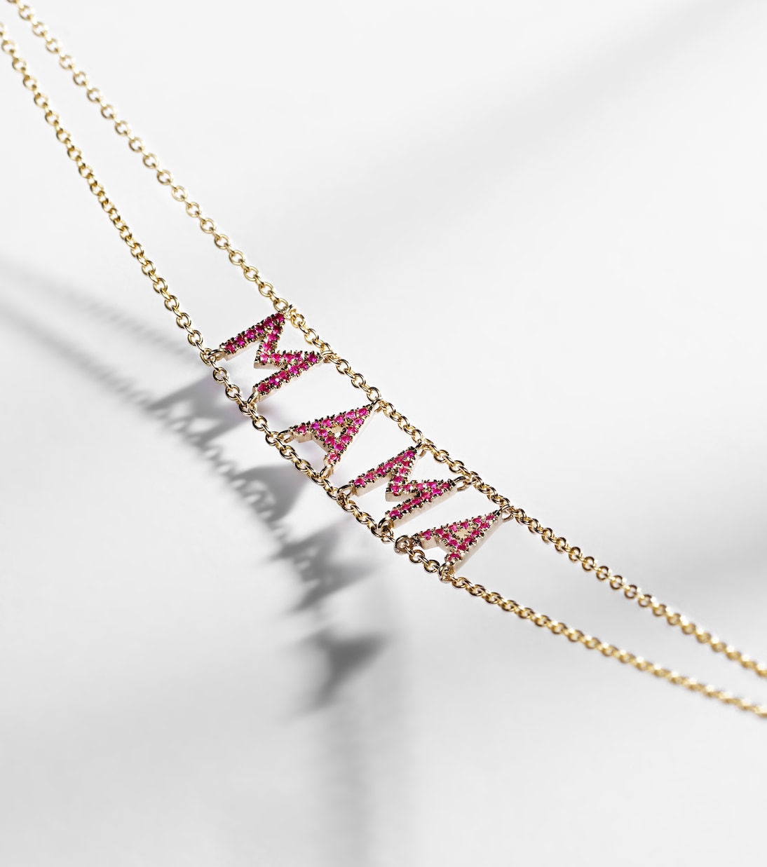 Bracciale in oro 14kt con zaffiri, stile giovane e raffinato - ROXANNE FIRST Mama