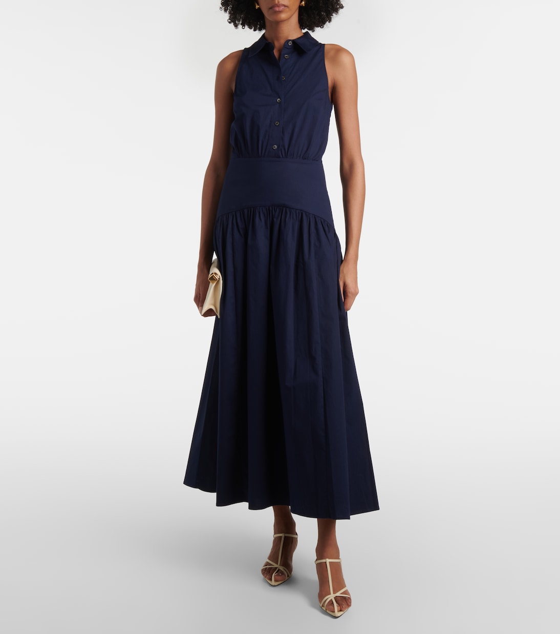 Abito chemisier Romy in cotone | Staud