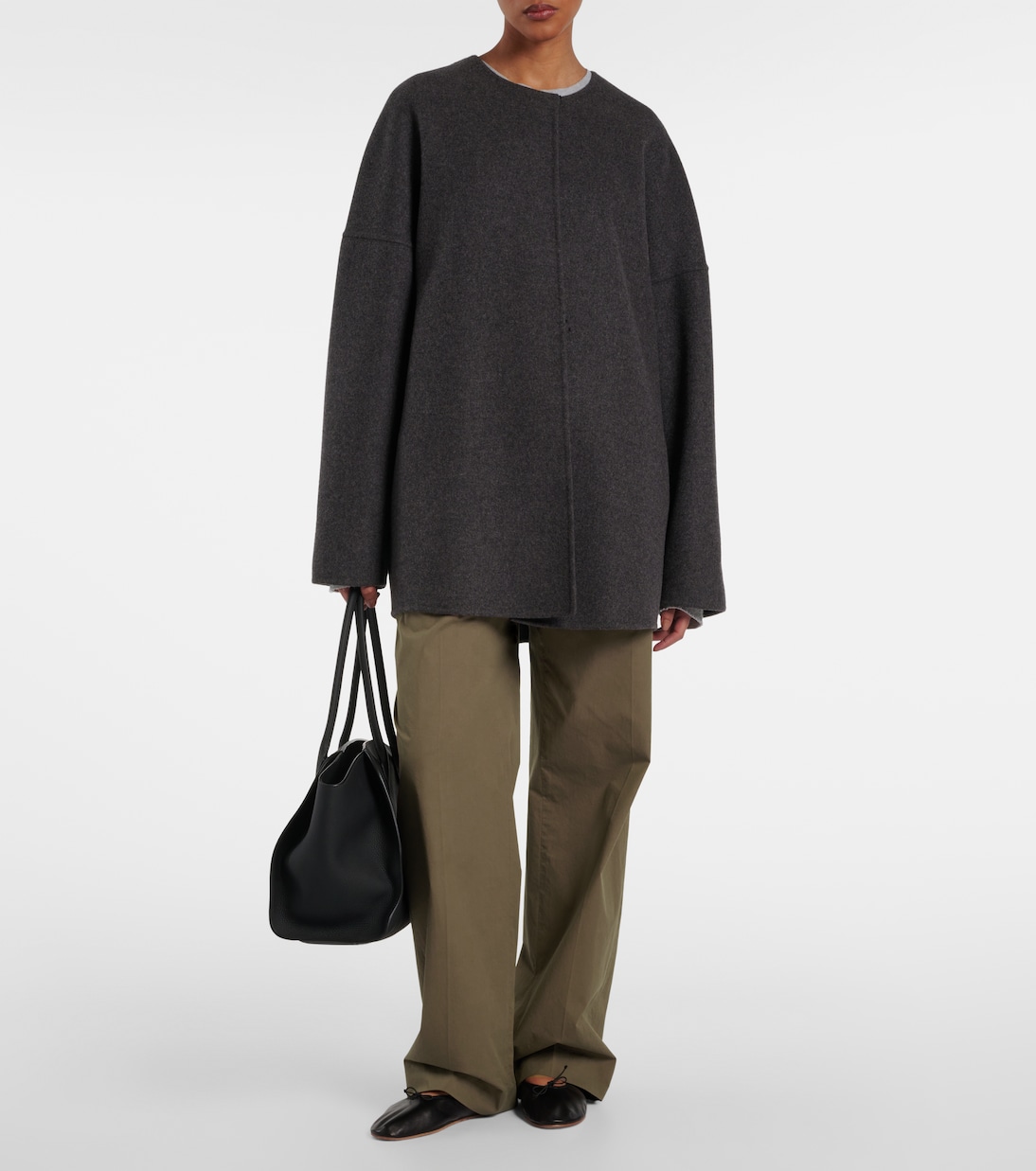 Pantalon ample Alfidis en coton | The Row
