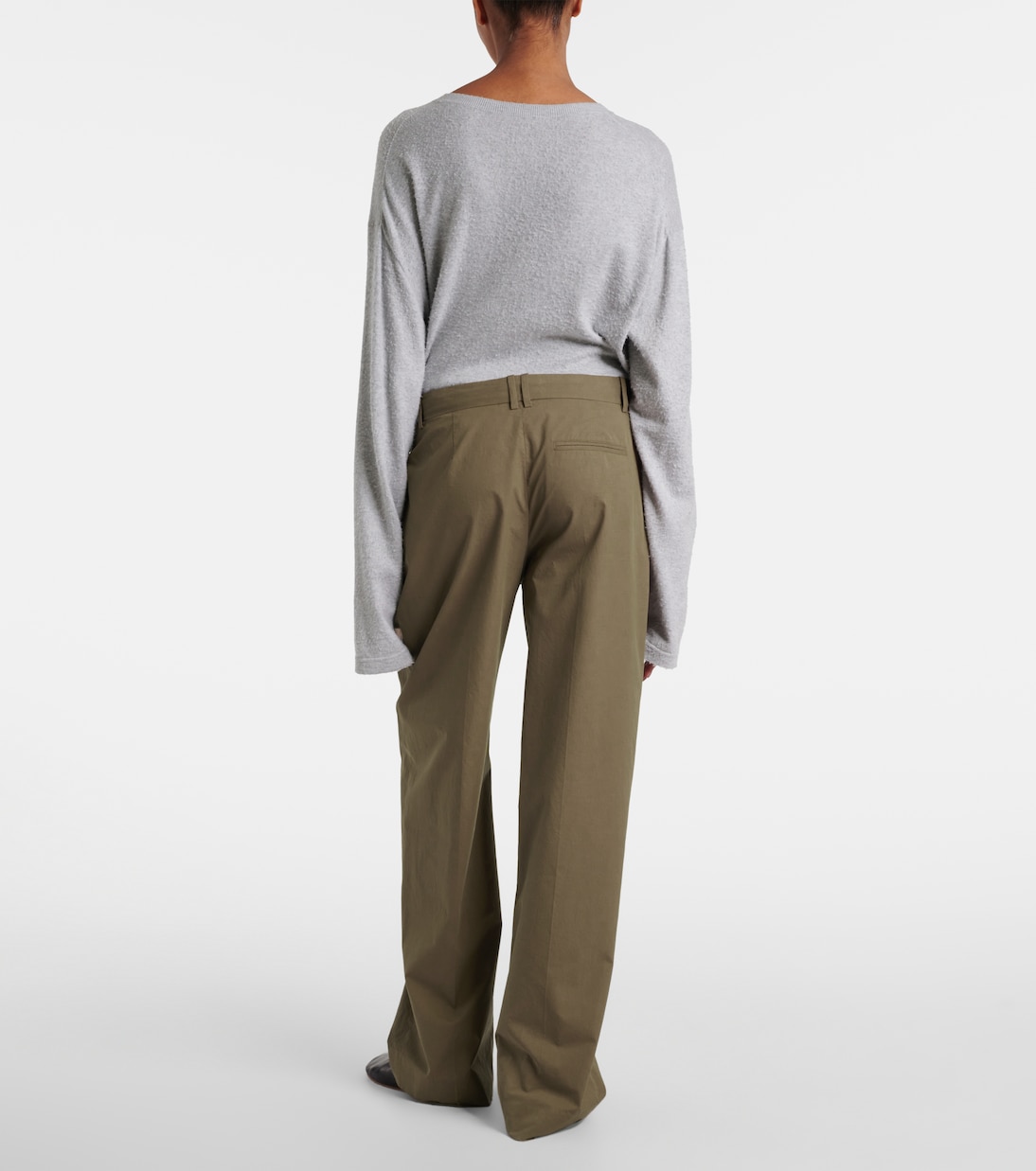 Pantalon ample Alfidis en coton | The Row