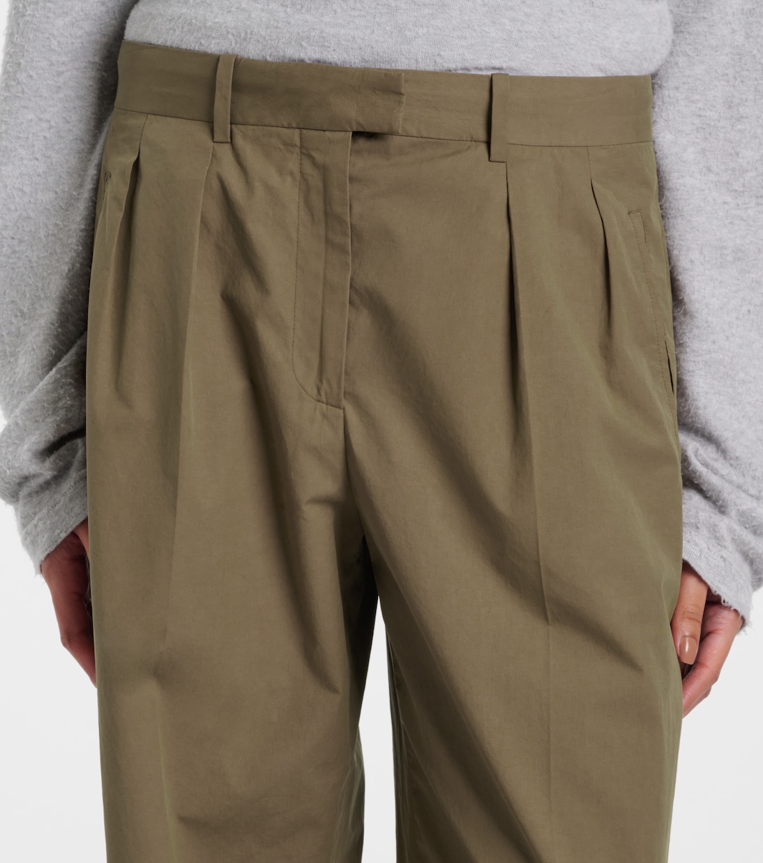 Pantalon ample Alfidis en coton | The Row