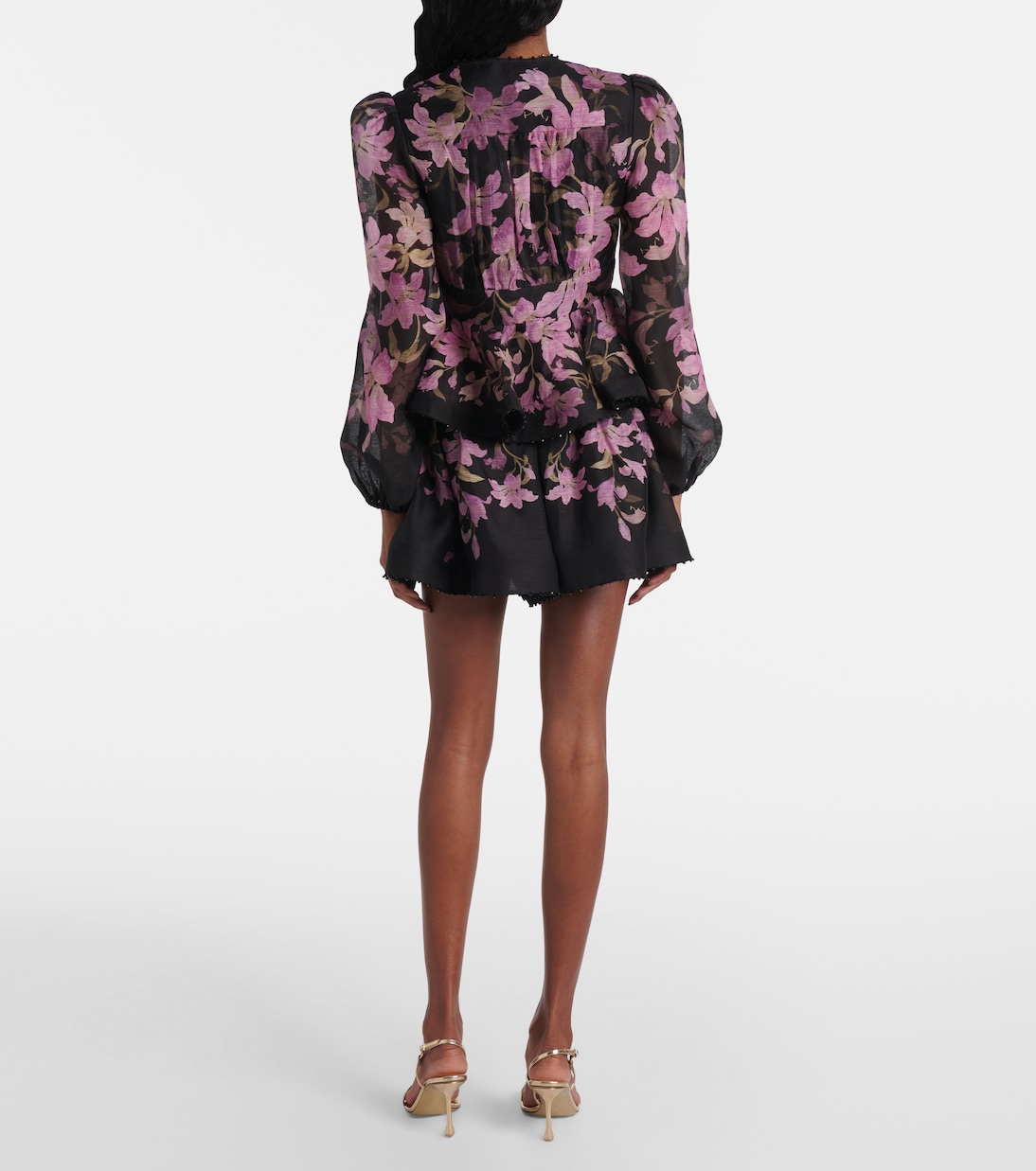Blouse Dawning à fleurs | Zimmermann