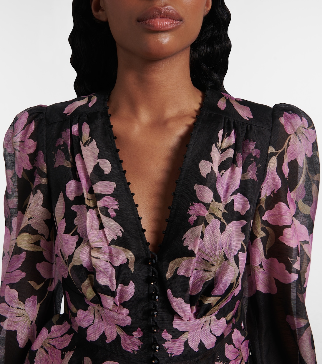 Blouse Dawning à fleurs | Zimmermann