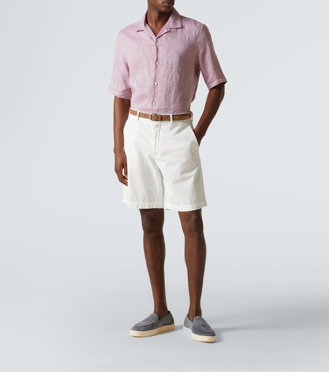 Joey II suede loafers | George Cleverley