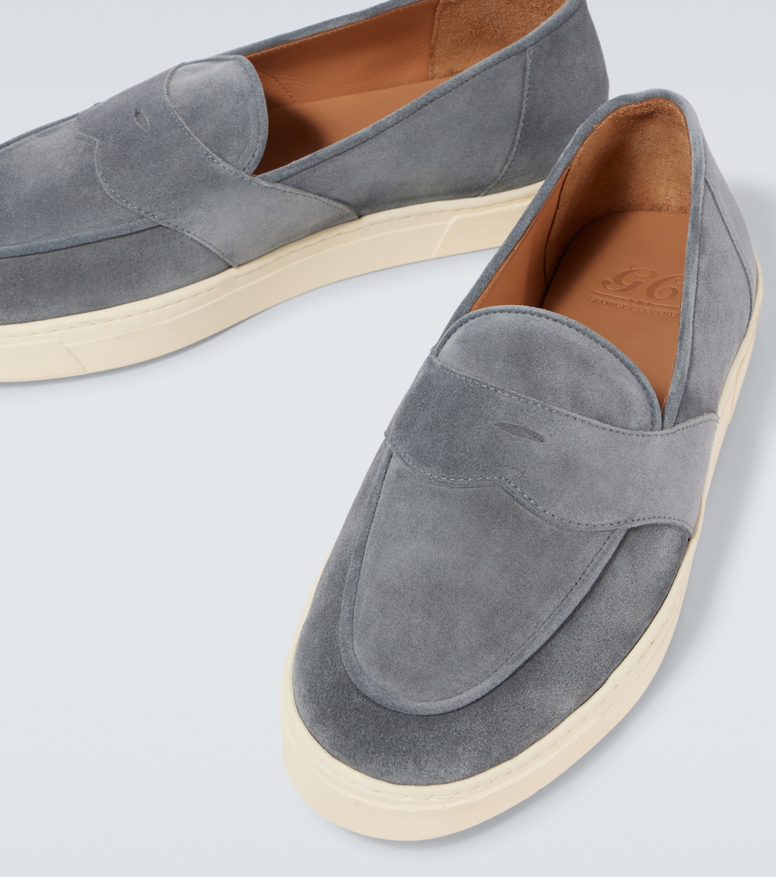 Joey II suede loafers | George Cleverley