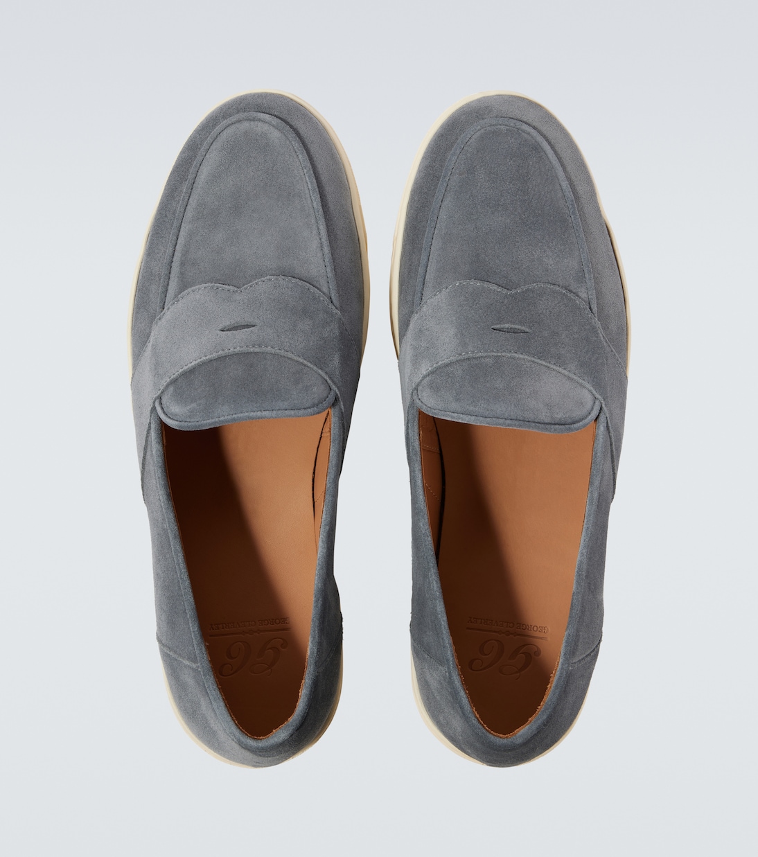 Joey II suede loafers | George Cleverley