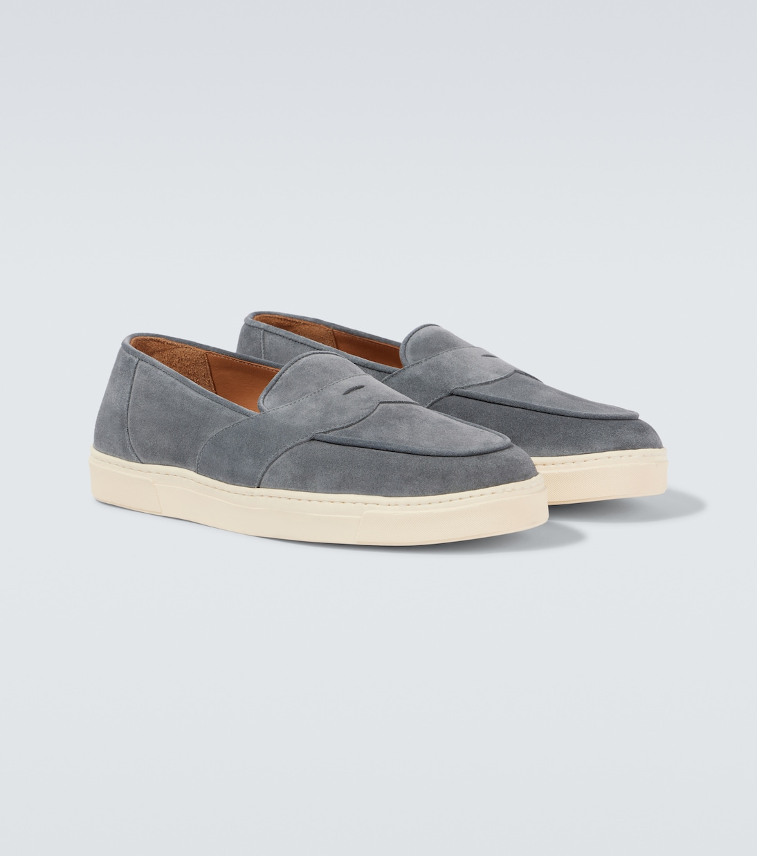Joey II suede loafers | George Cleverley