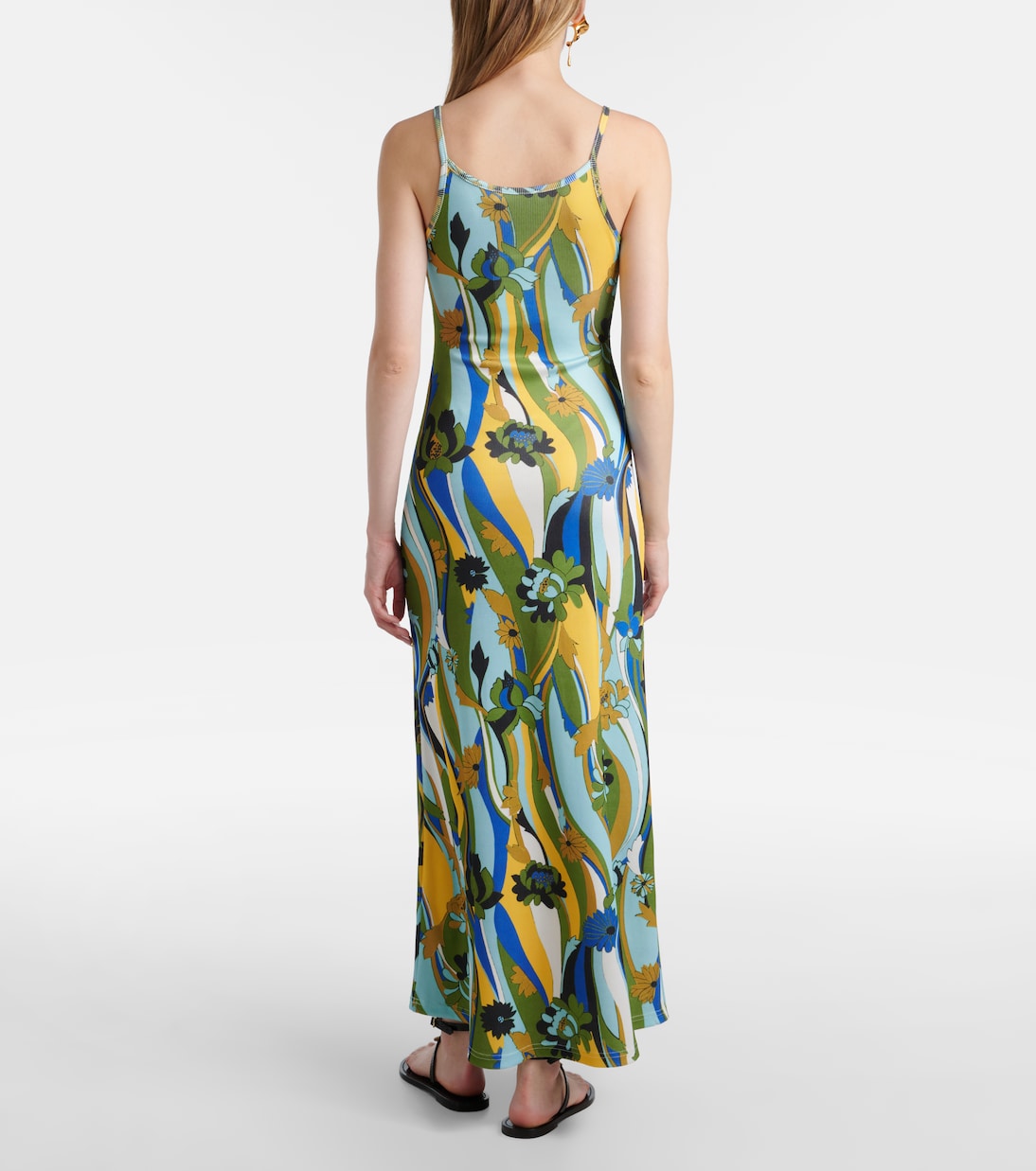Acidic Floral maxi dress | Christopher Esber