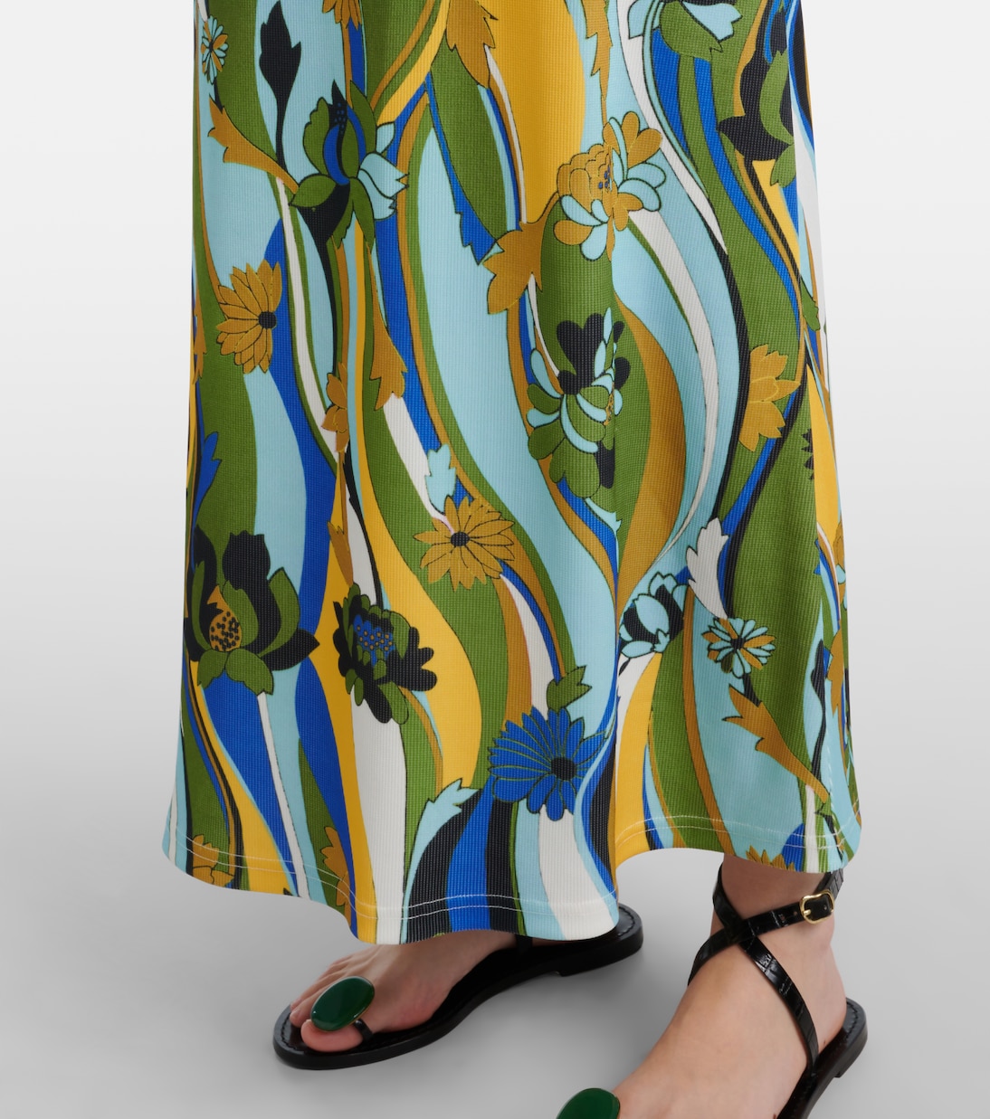 Acidic Floral maxi dress | Christopher Esber