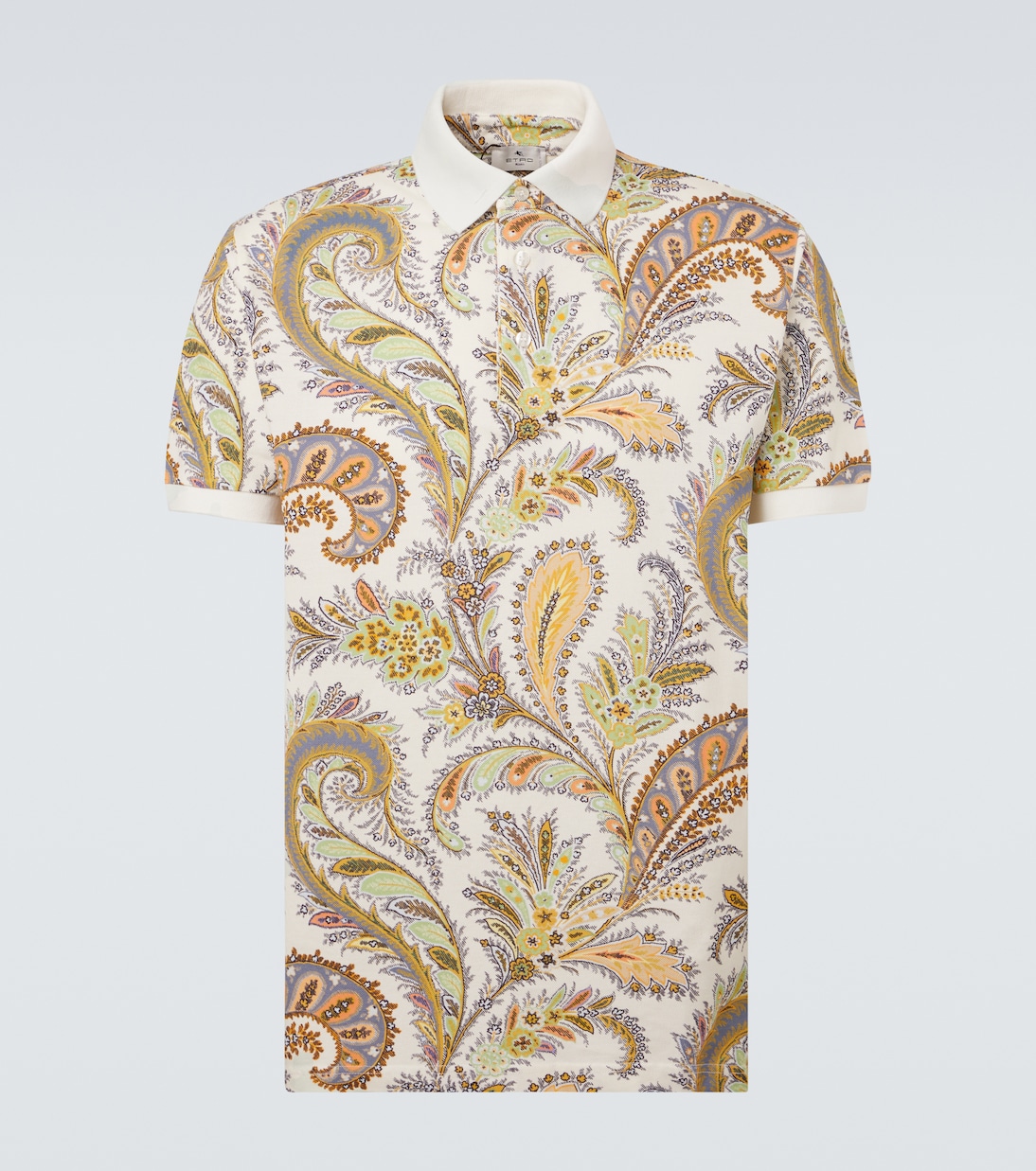 Paisley cotton piqué polo shirt  | Etro