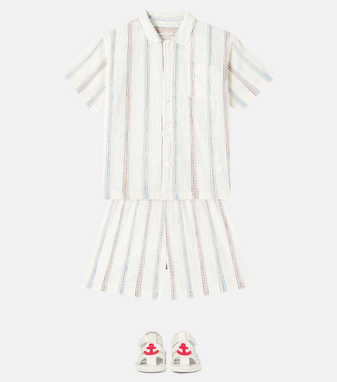 Vincent striped cotton-blend shorts | Konges Sløjd