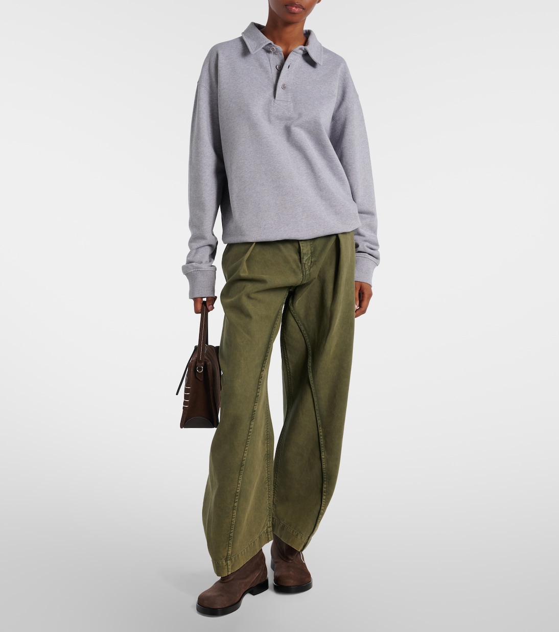 Mid-rise wide-leg jeans | JW Anderson