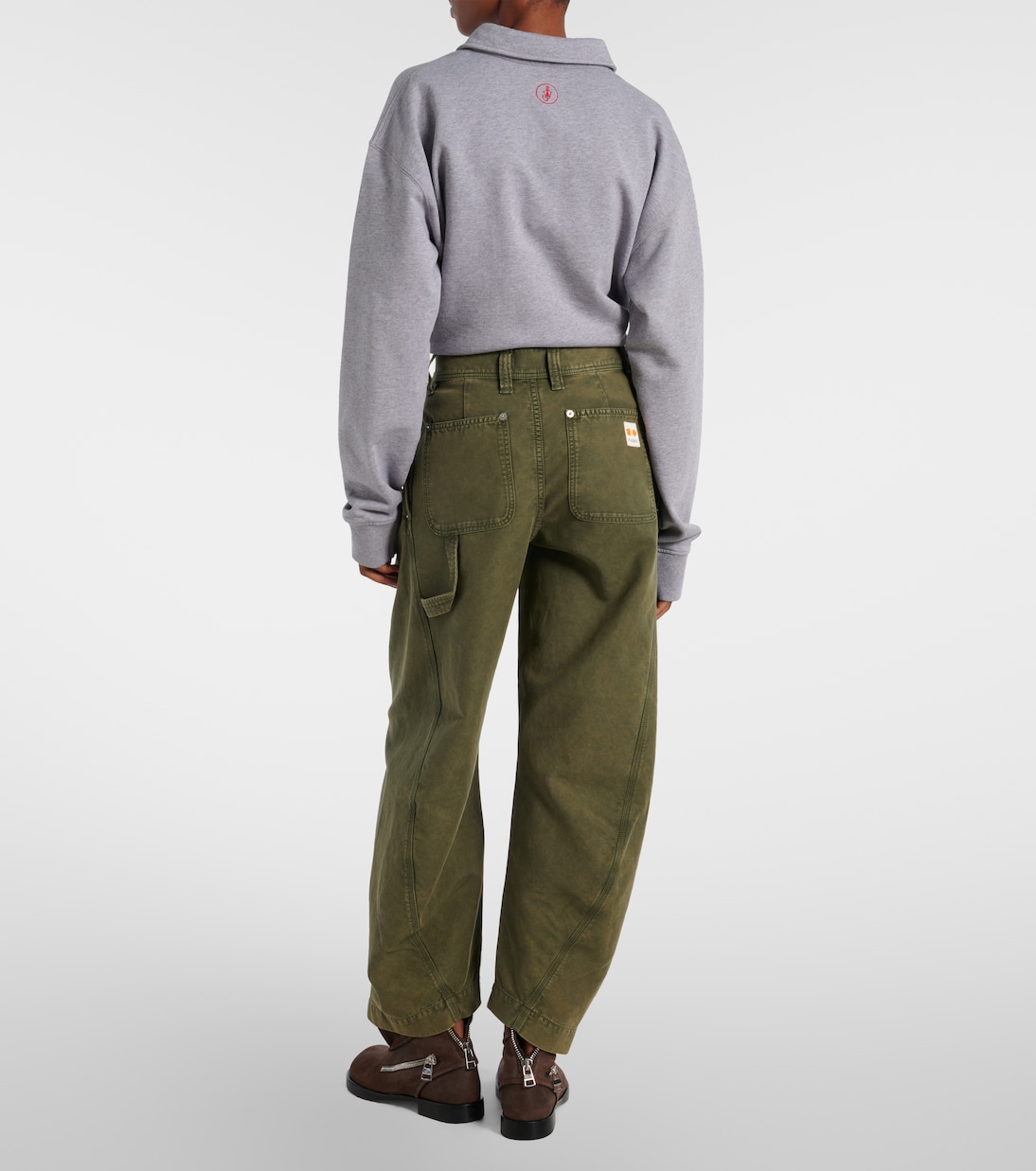 Mid-rise wide-leg jeans | JW Anderson
