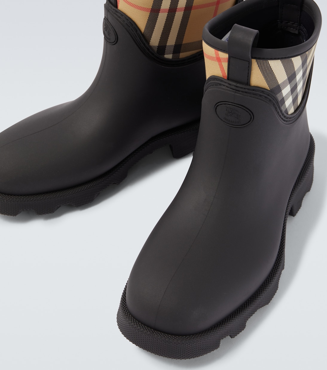 Stivali da pioggia Burberry Check | Burberry