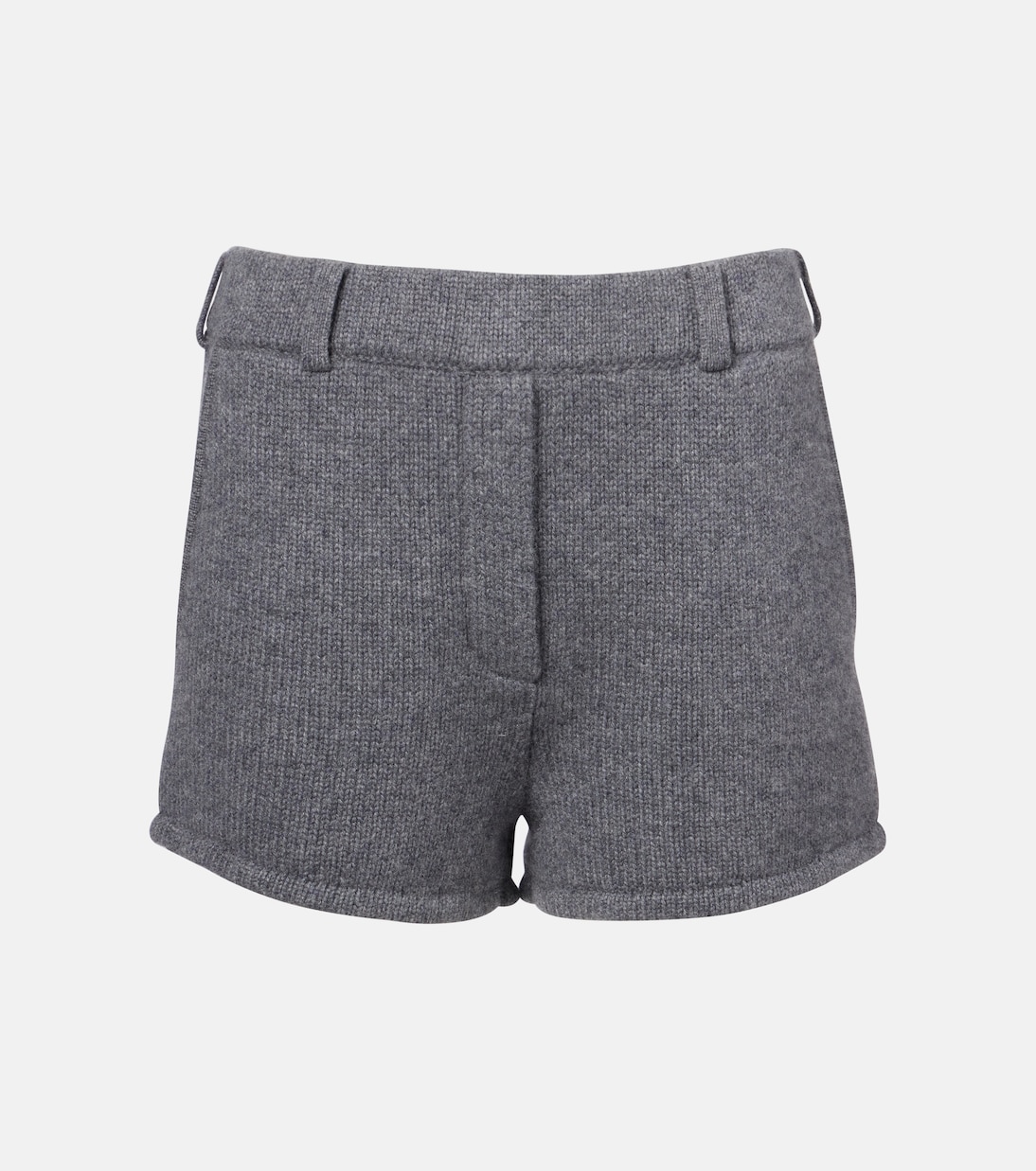 Tyra high-rise cashmere shorts | Lisa Yang