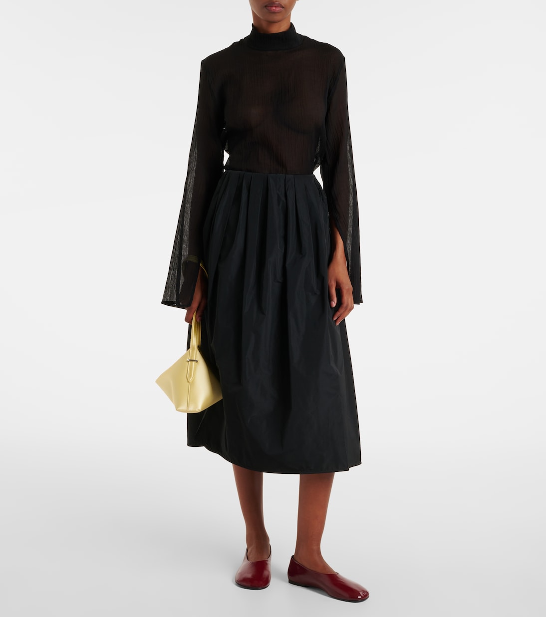 Glove leather ballet flats | Proenza Schouler