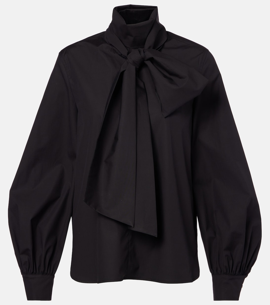 Bosforo bow-detail cotton-blend blouse | Max Mara