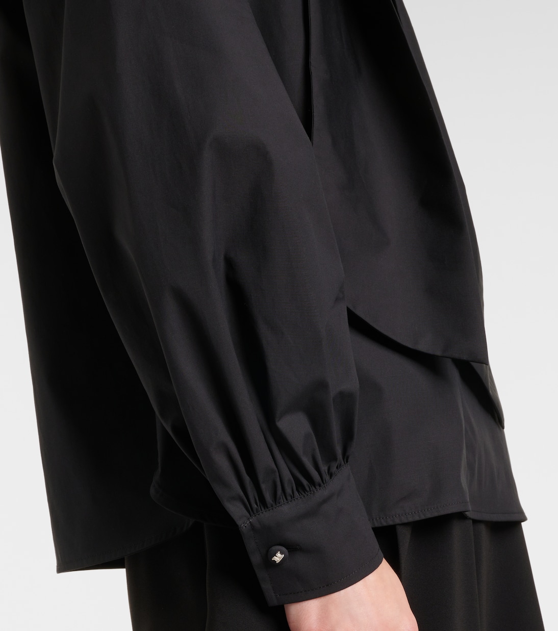 Bosforo bow-detail cotton-blend blouse | Max Mara