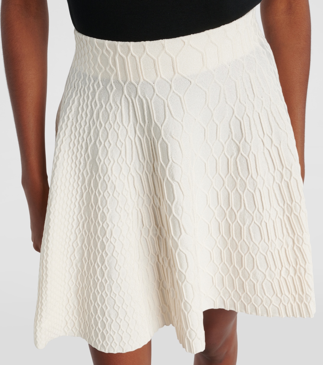 Minifalda de tiro alto | Balmain