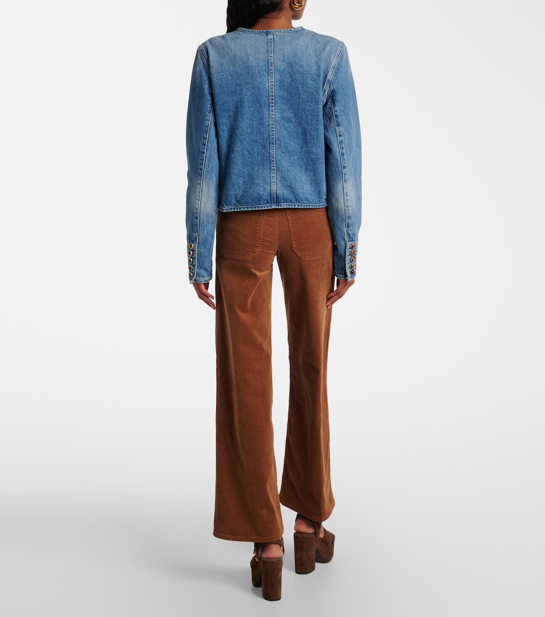 Andrea denim jacket | Veronica Beard
