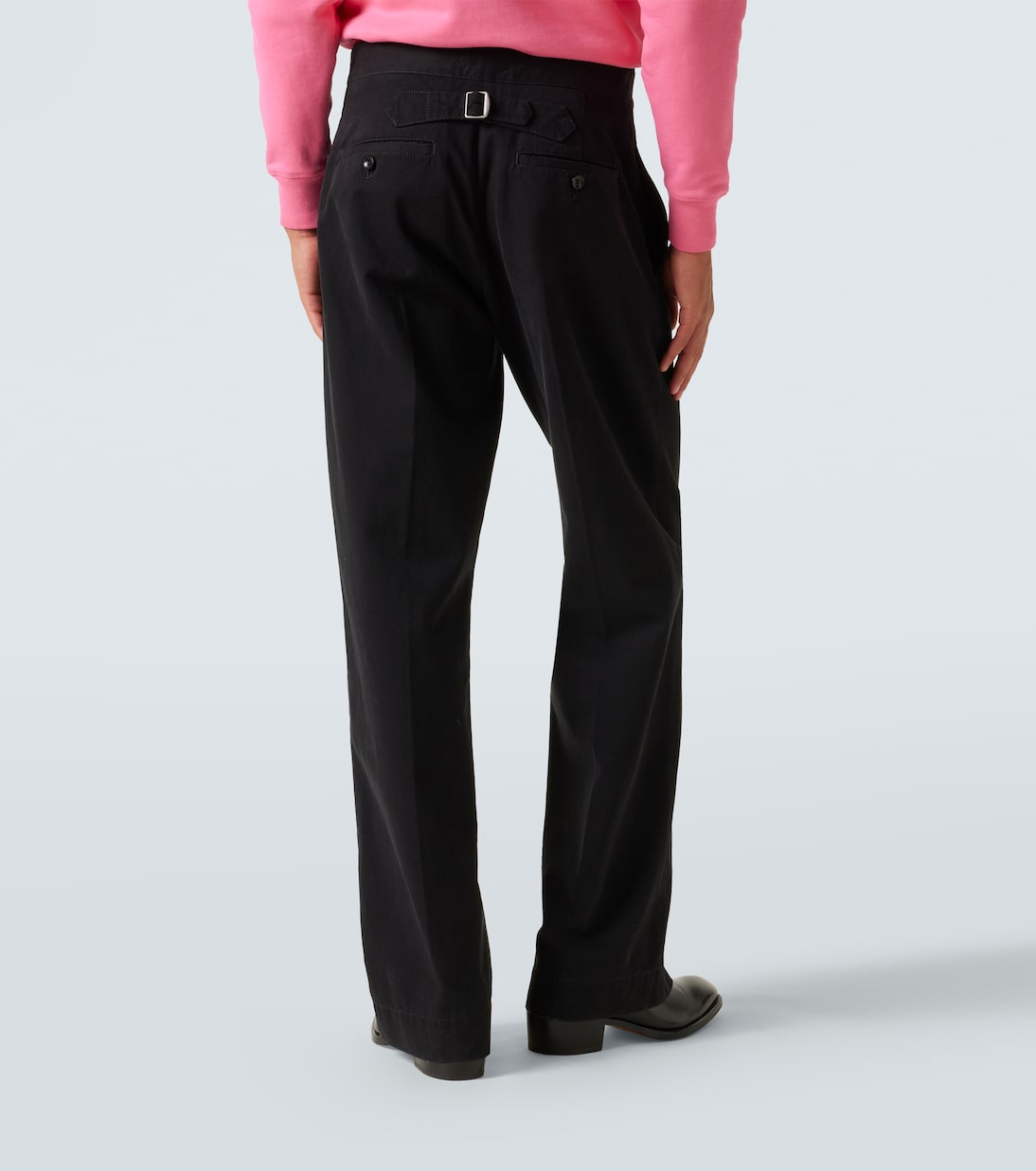Cotton drill wide-leg pants | Tom Ford