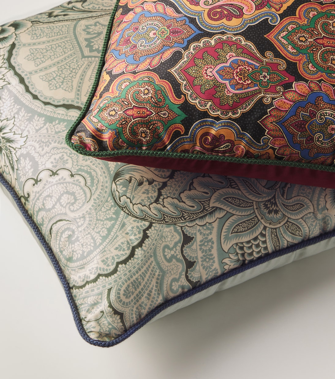 Cojín Pegaso de algodón floral  | Etro