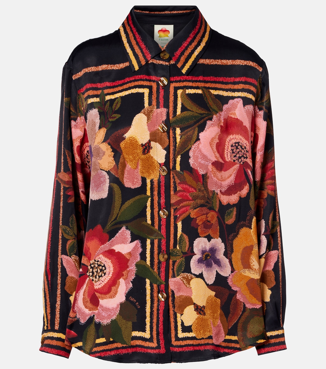 Camisa Chenille Flowers | Farm Rio