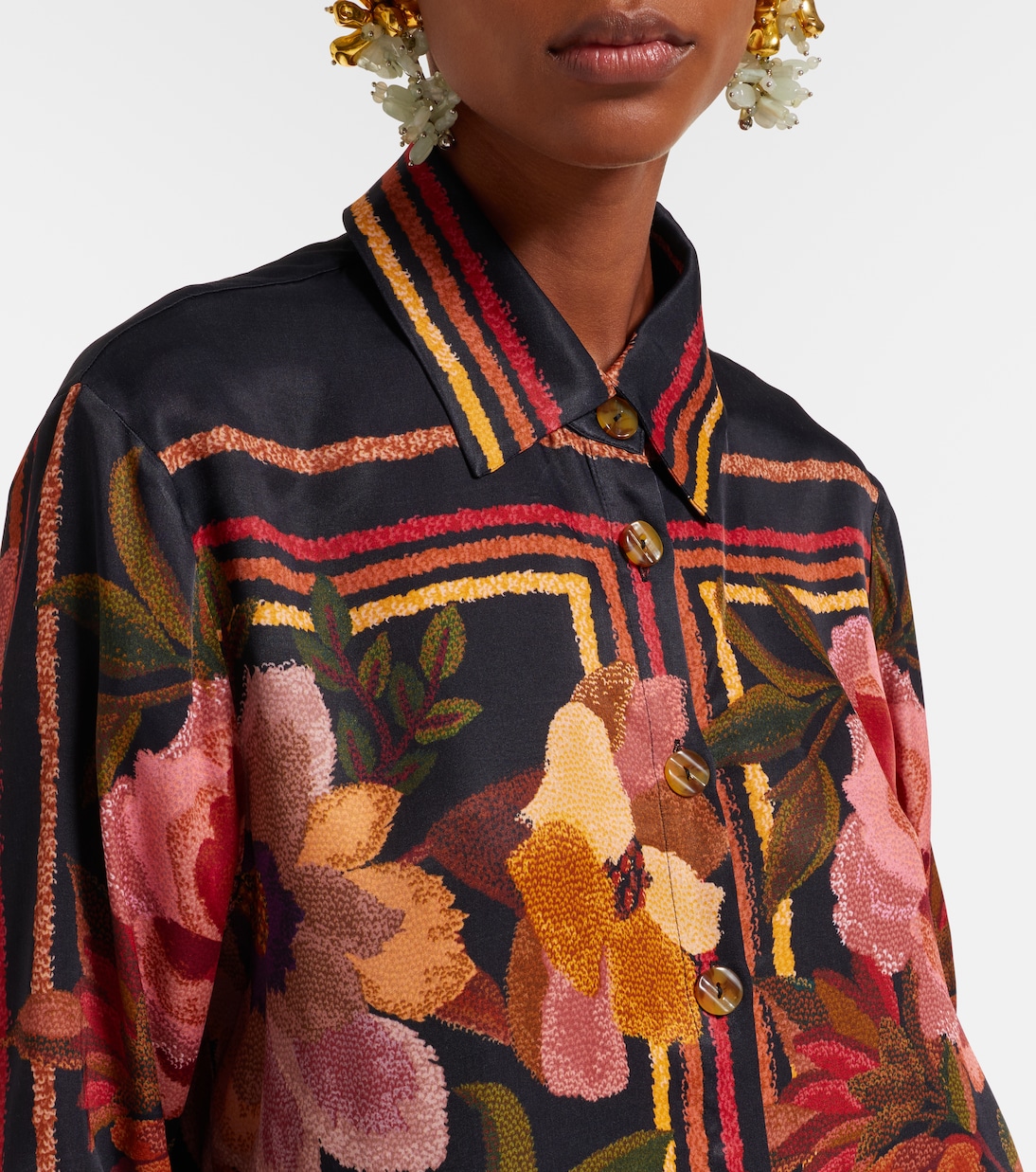 Camisa Chenille Flowers | Farm Rio