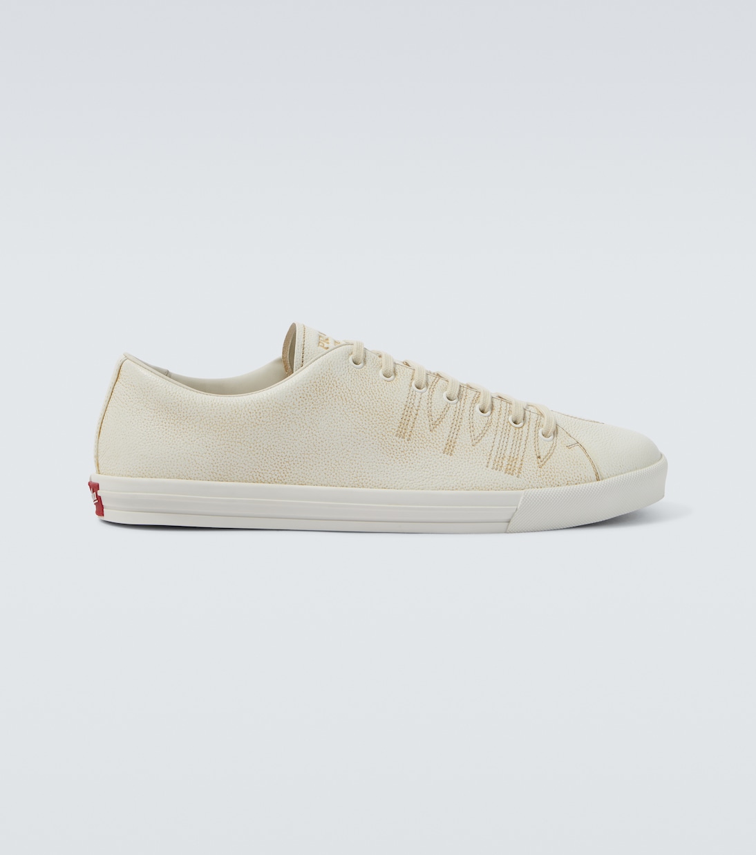 Leather sneakers | Prada