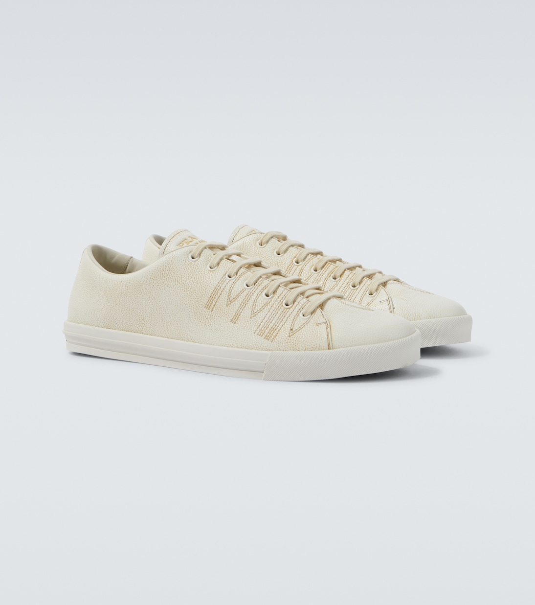 Leather sneakers | Prada