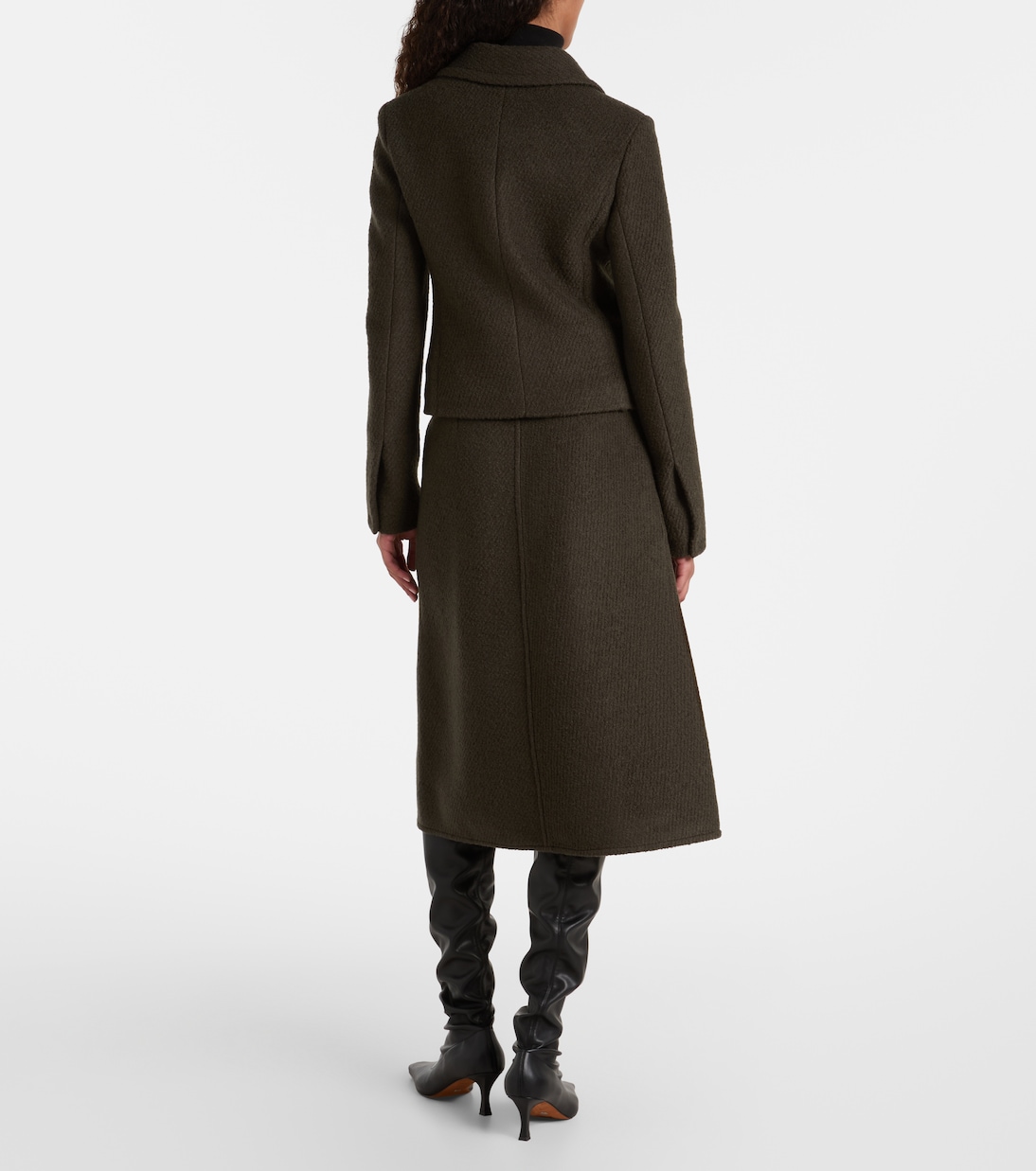 Kinsley wool-blend twill bouclé jacket | Proenza Schouler