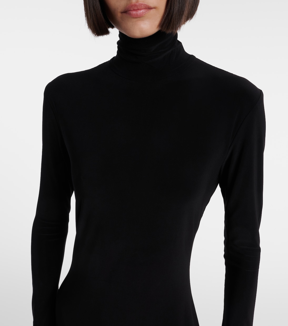 Turtleneck midi dress | Norma Kamali