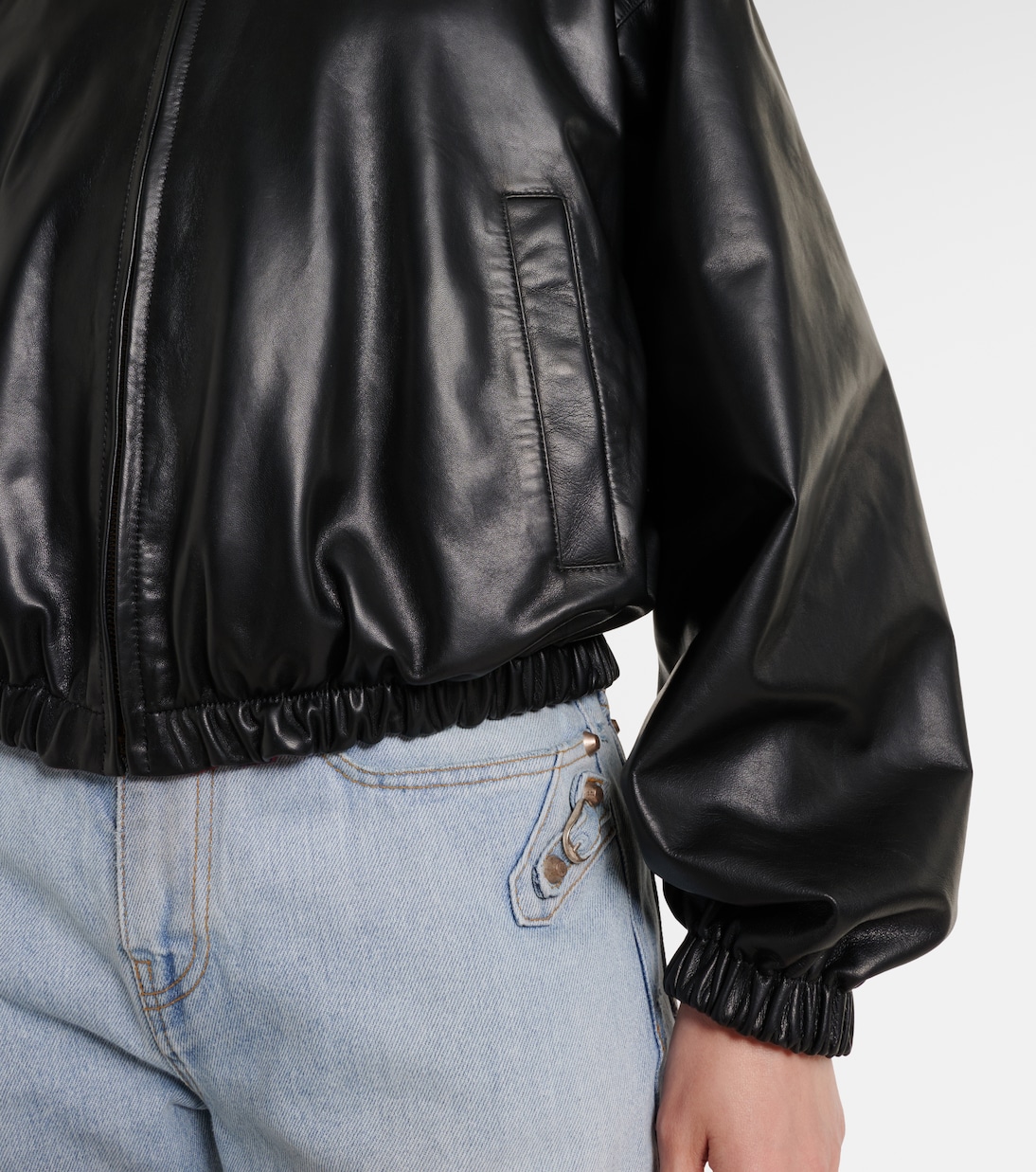 Leather tracksuit | Balenciaga