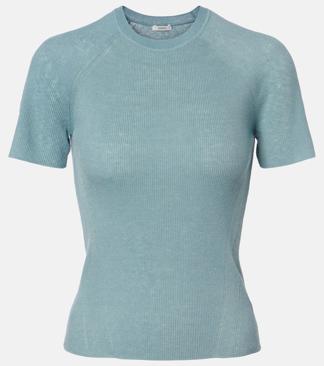 T-Shirt Belarb aus Rippstrick | Joseph