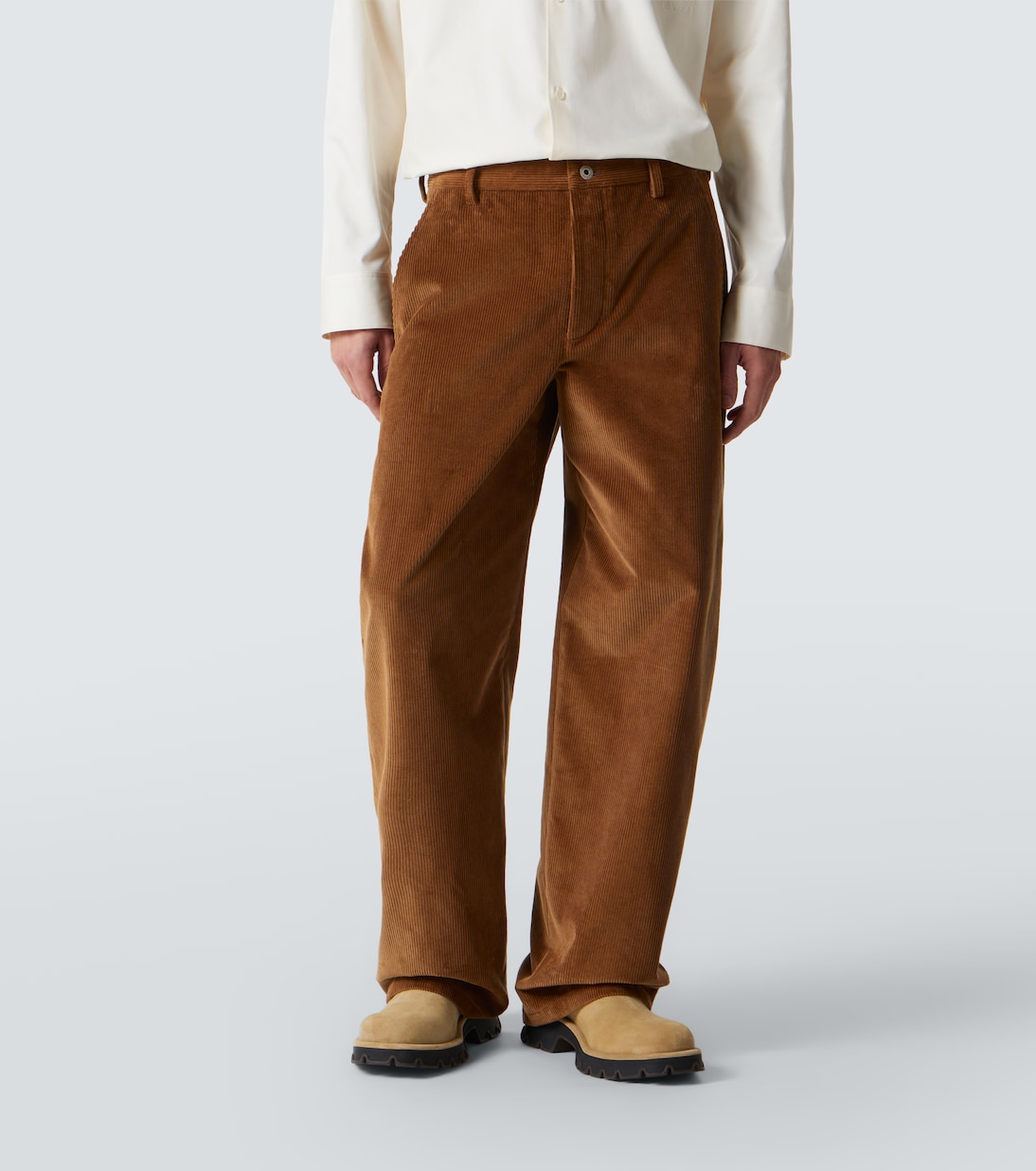 Weite Hose aus Baumwoll-Cord | Loewe