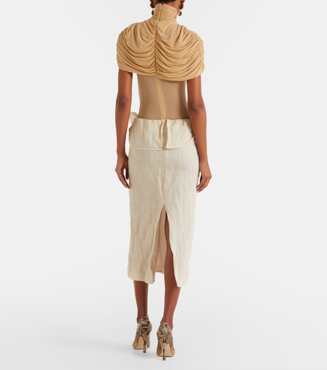 Asymmetric midi skirt | Magda Butrym
