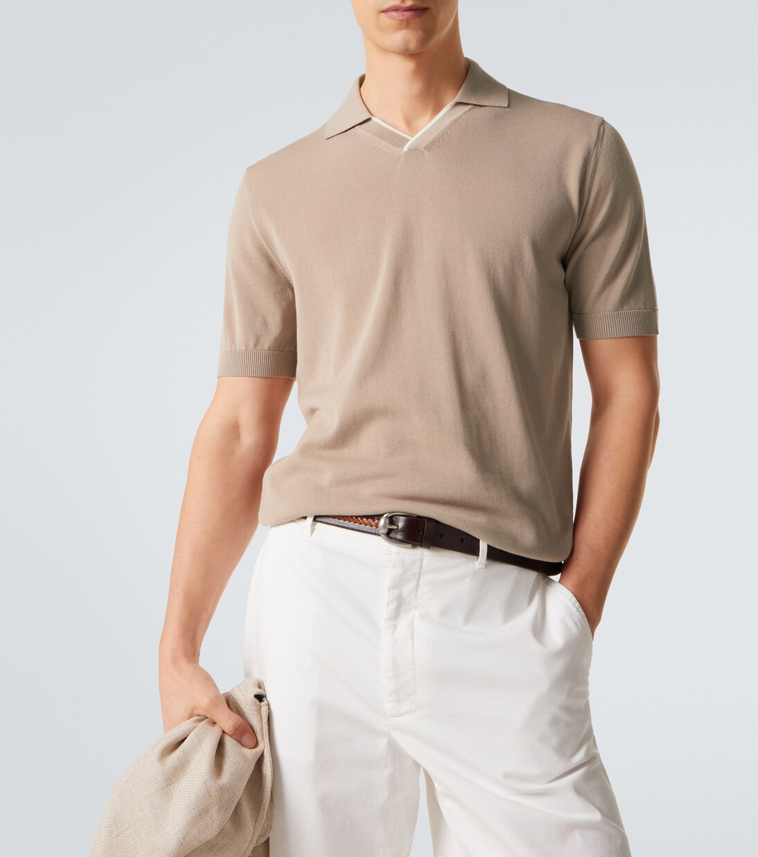 Cotton polo shirt | Slowear