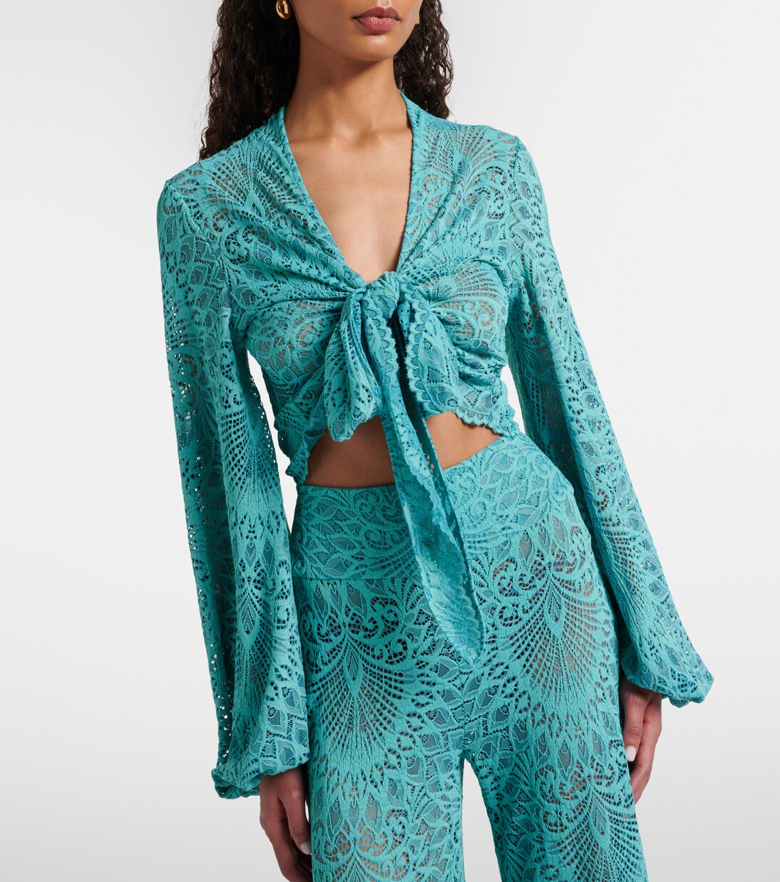 Tabitha lace crop top | Alexandra Miro