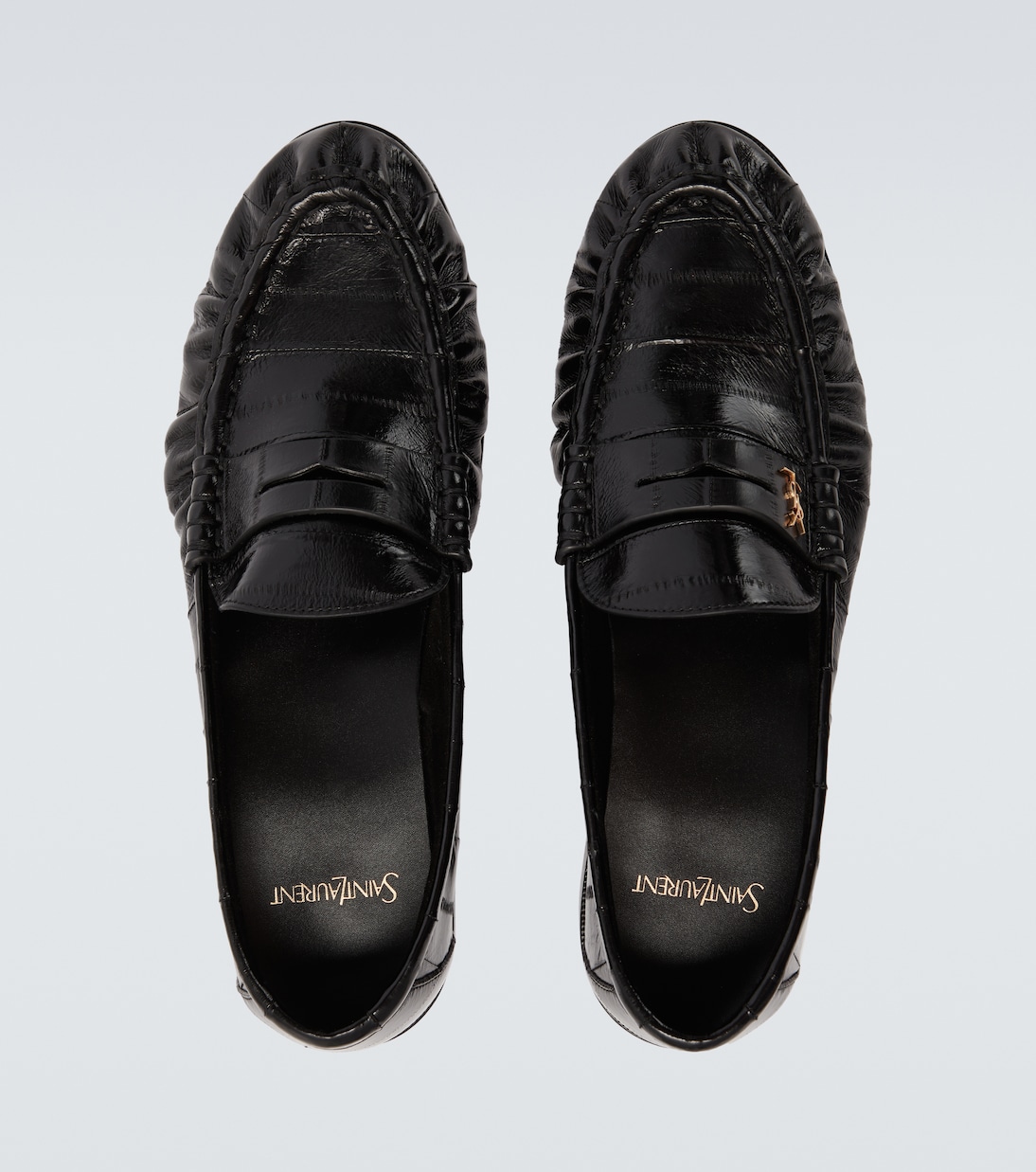 Le Loafer leather penny loafers | Saint Laurent