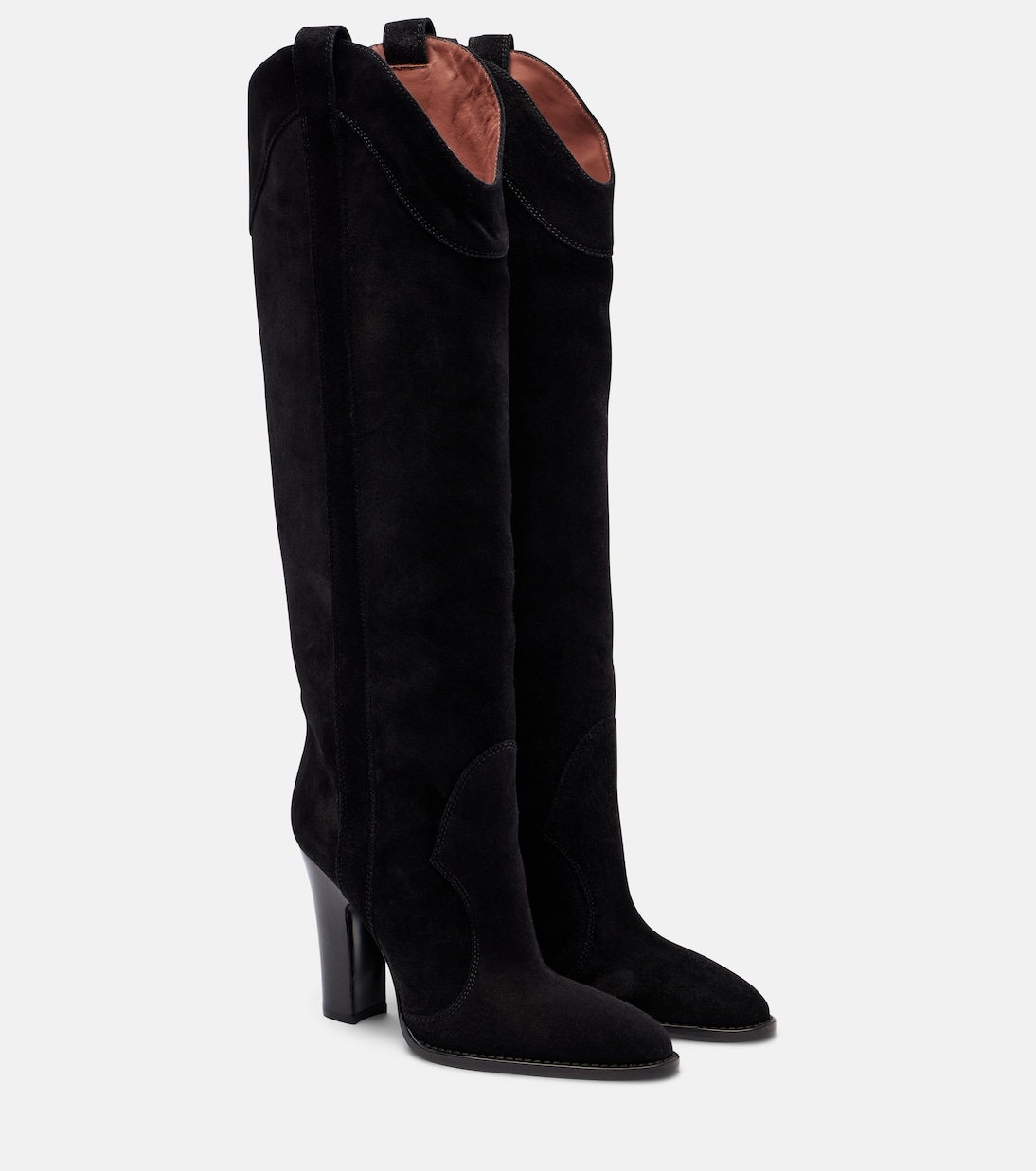 Stiefel Lavinia aus Veloursleder | Paris Texas